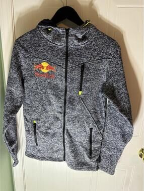 Red Bull Racing Pull Over Hooded Sweatshirt Size Small